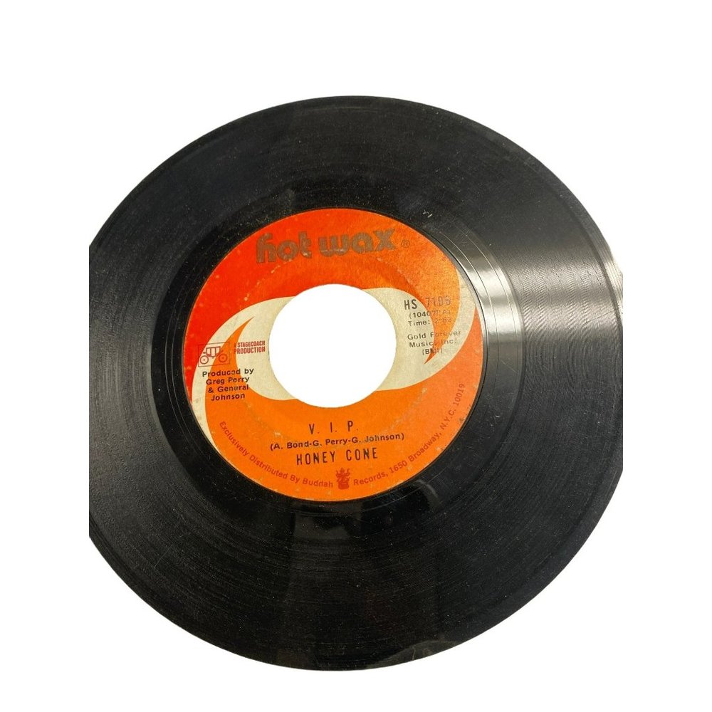 Vintage 45 RPM 7" vinyl record  honey cone stick up VIP
